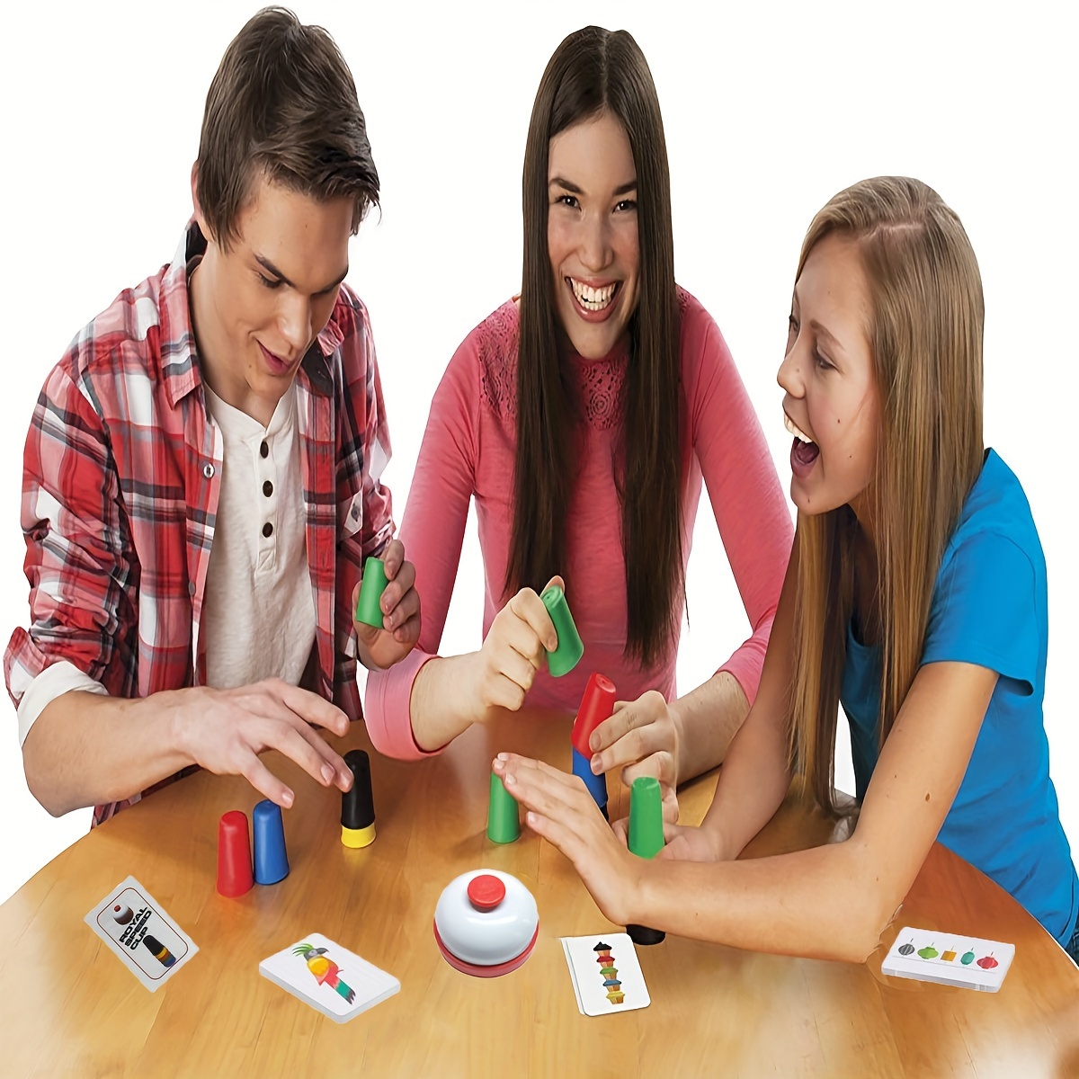 Quick Games Party - เกมกระดานหมากรุกแบบถ้วยซ้อน ของเล่นเกมถ้วยเร็วๆ สำหรับเล่นในร่ม/กลางแจ้ง เกมโต๊ะแบบอินเทอร์แอคทีฟ ของเล่นเกมปาร์ตี้แสนสนุก เกมเล่นหลายคน