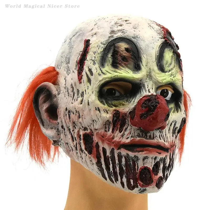 Zombie Party Games For Adults - อุปกรณ์ประกอบคอสเพลย์ หน้ากากเกมนักฆ่า บทบาทสมมติ งานแฟนซี หน้ากากปีศาจ หน้ากากฮาโลวีน