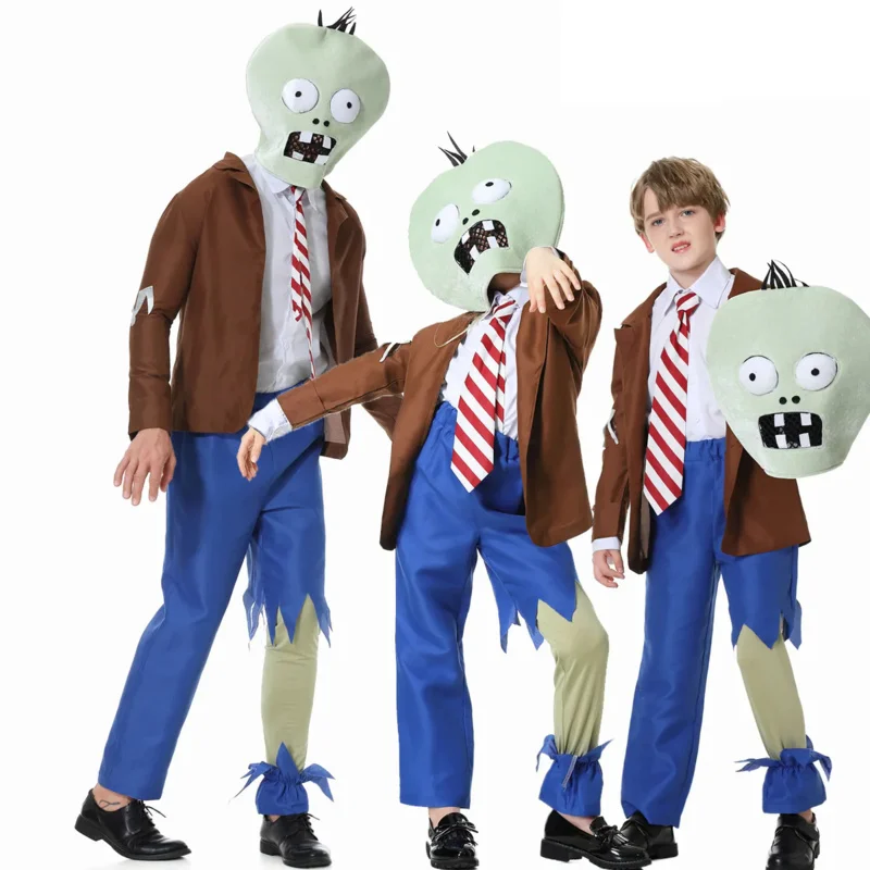 Zombie Party Games For Adults - ชุดจั๊มสูทแฟนซี หน้ากาก ชุดแฟนซี เทศกาล งานคาร์นิวัล แต่งกายปาร์ตี้