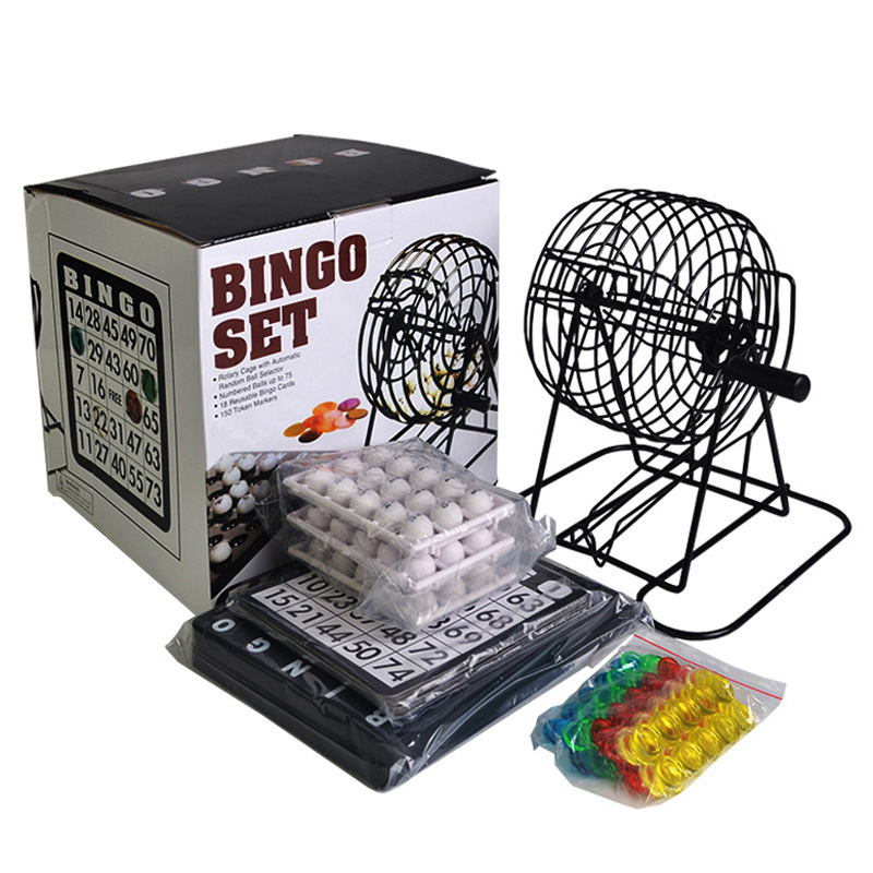 บิงโกเครื่องจับสลากเหล็กเกมบิง - Party Games For Large Groups บทวิจารณ์และราคา