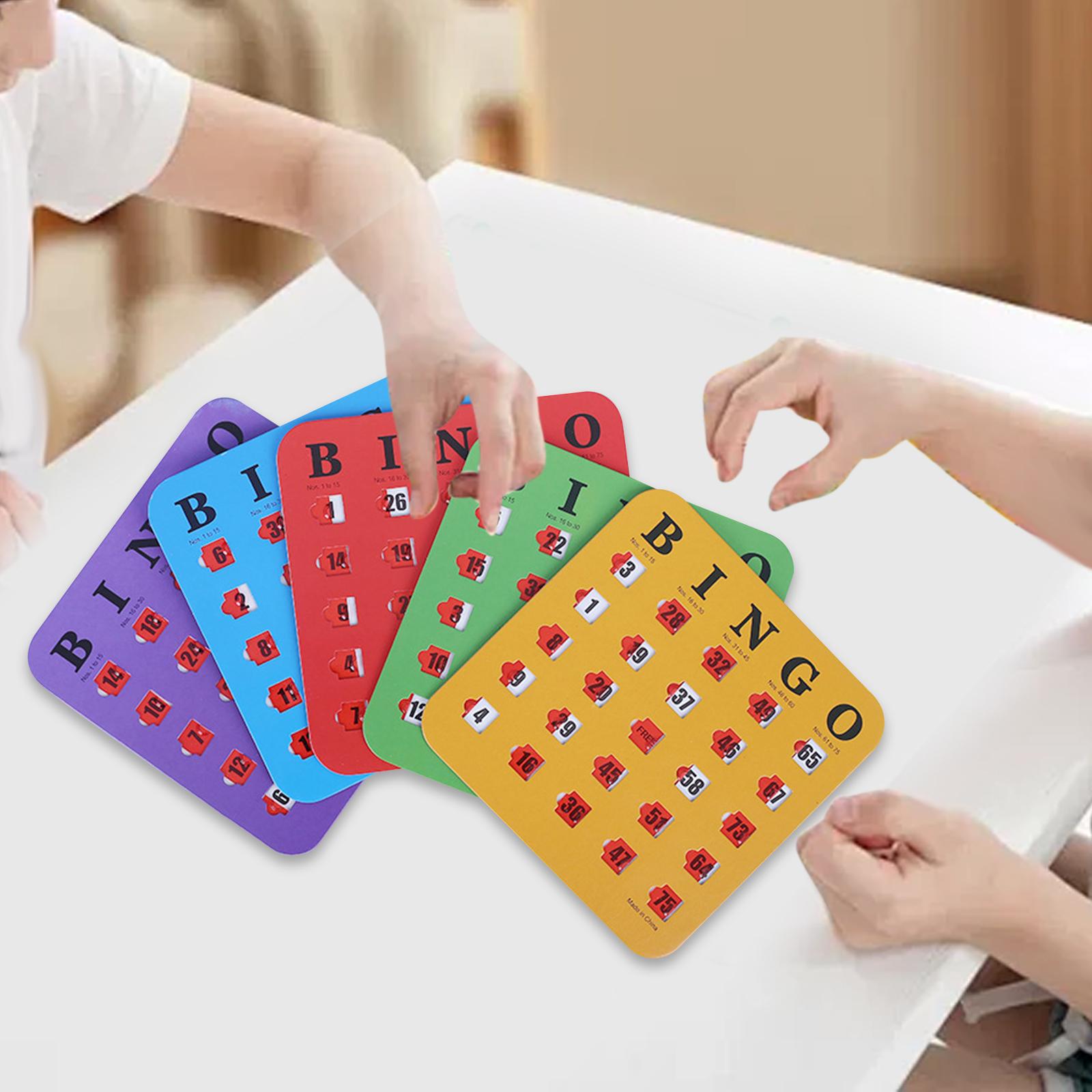 5 ชิ้นการ์ดเกมบิงโกขนาดใหญ่พิม - Party Games For Large Groups บทวิจารณ์และราคา