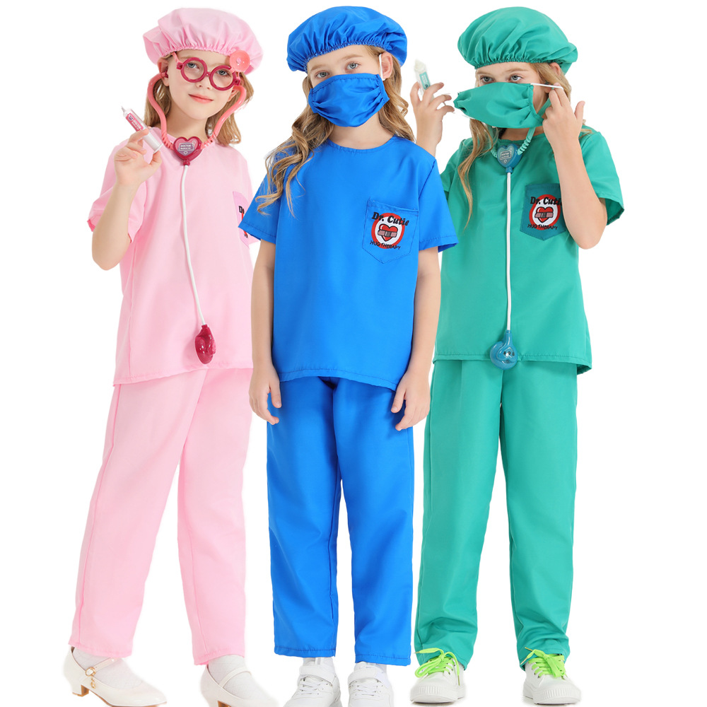 3สีU Nisexเด็กฮาโลวีนพยาบาลหมอ - Kids Party Games บทวิจารณ์และราคา