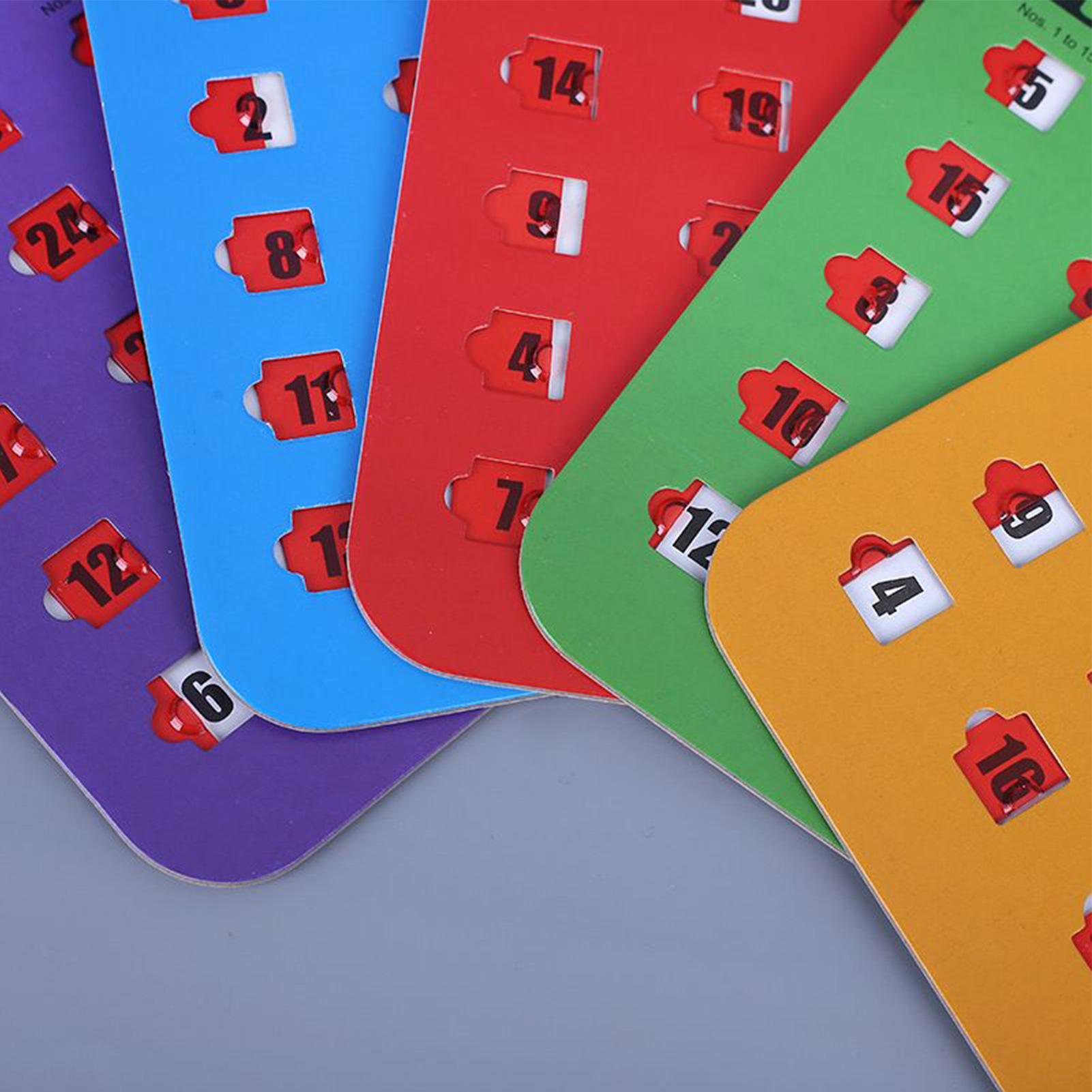 การ์ดเกมบิงโก 5 ชิ้น พิมพ์ขนาด - Party Games For Large Groups บทวิจารณ์และราคา
