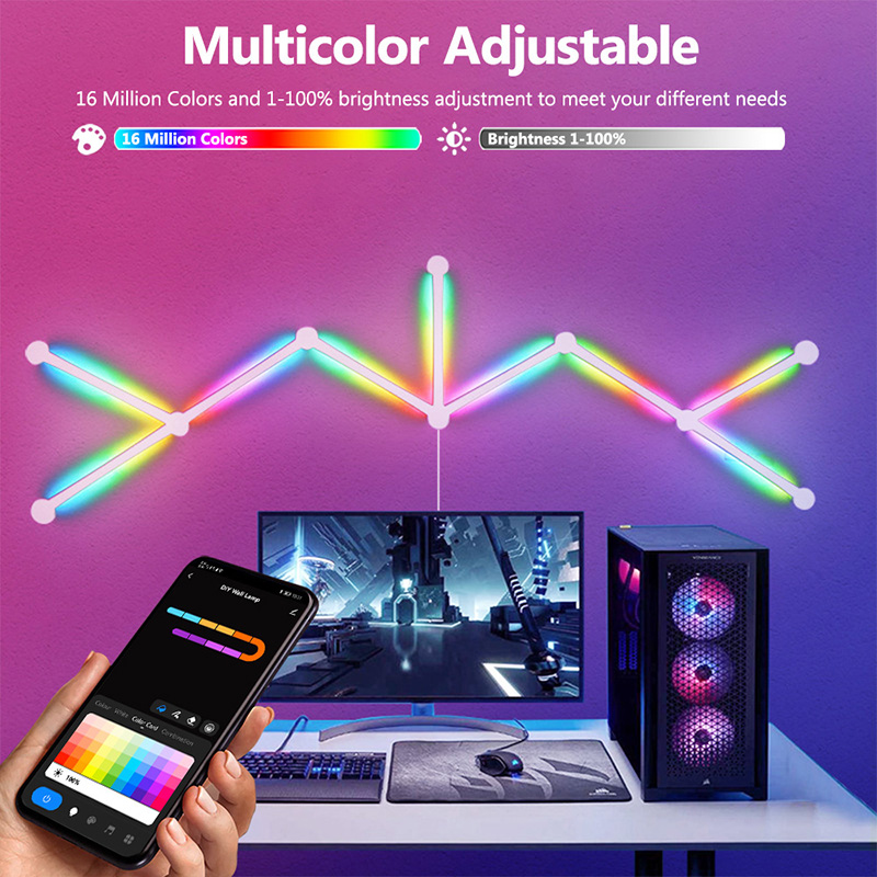 โคมไฟติดผนัง RGB อัจฉริยะ, ไฟ  - Party Games Switch บทวิจารณ์และราคา