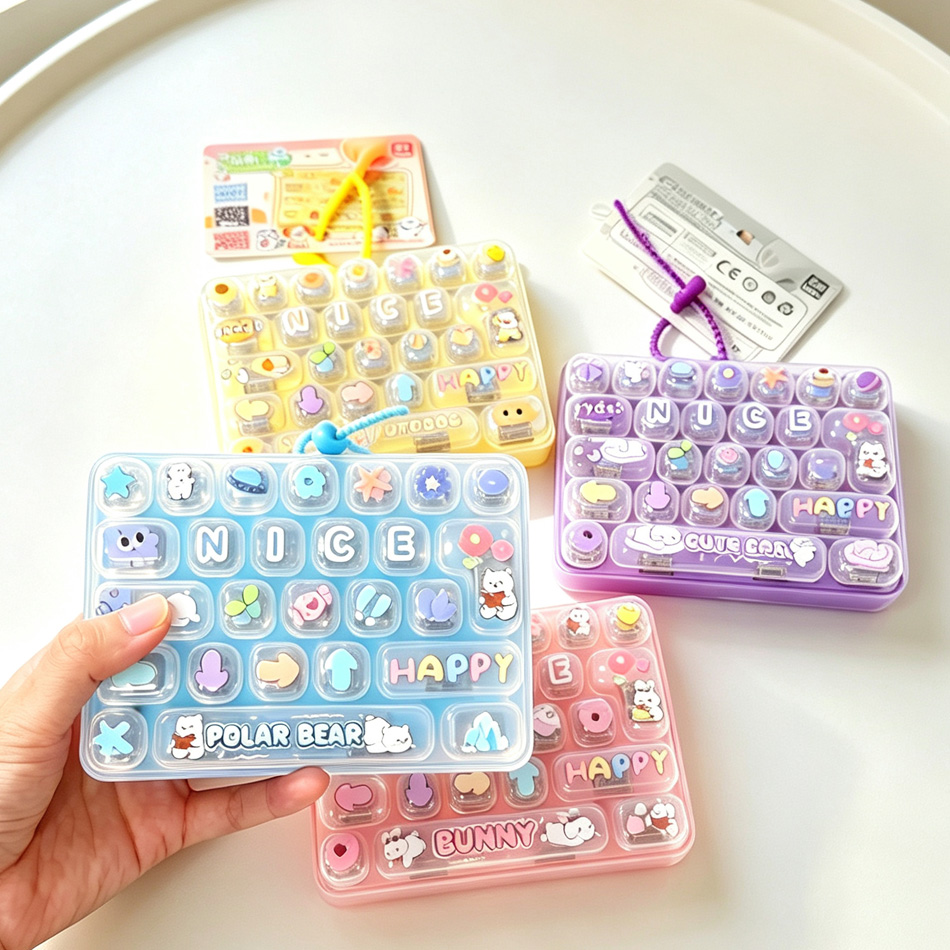 พวงกุญแจคีย์แคป 26 ชิ้น คลิกเก - Party Games Switch บทวิจารณ์และราคา