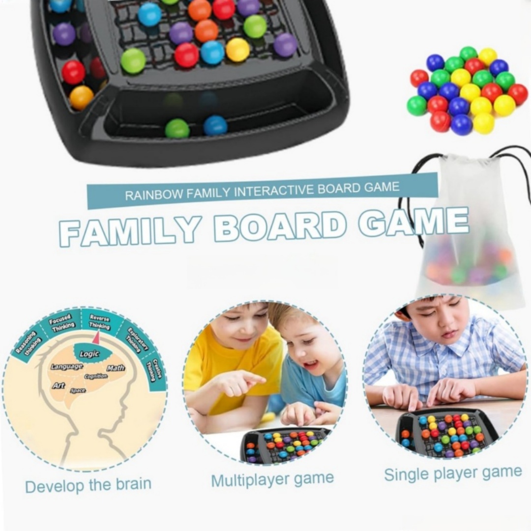 Rainbow Ball กําจัดเกมกระดานขอ - Party Games Elimination บทวิจารณ์และราคา