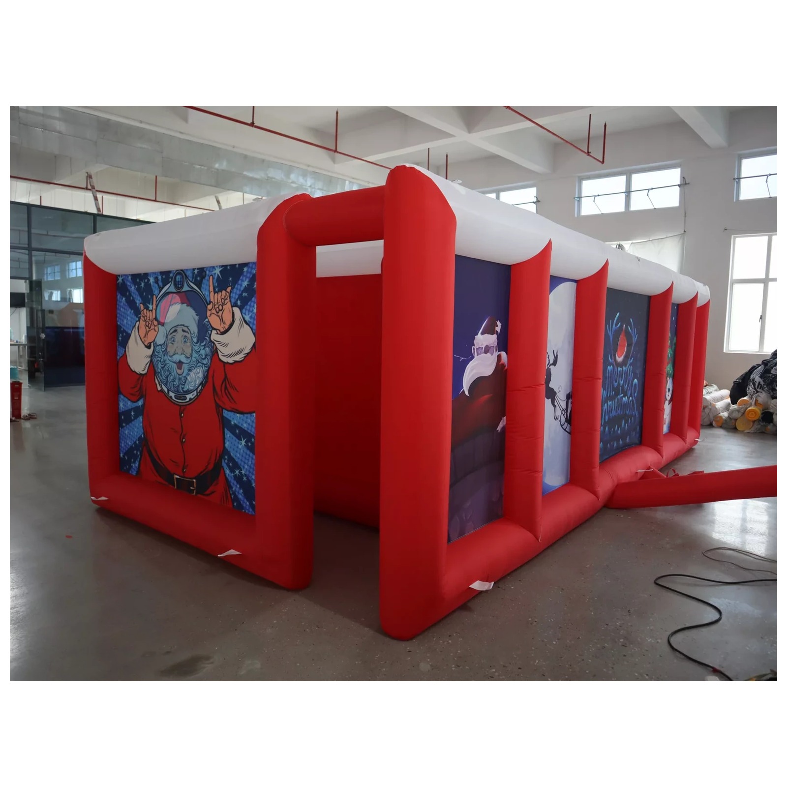 เขาวงกตเป่าลมหลังคาเรียบสีแดงข - Kids Party Games บทวิจารณ์และราคา